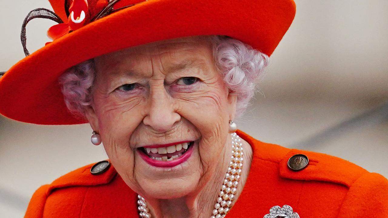 The Queen tested positive for Covid in February. Picture: AFP