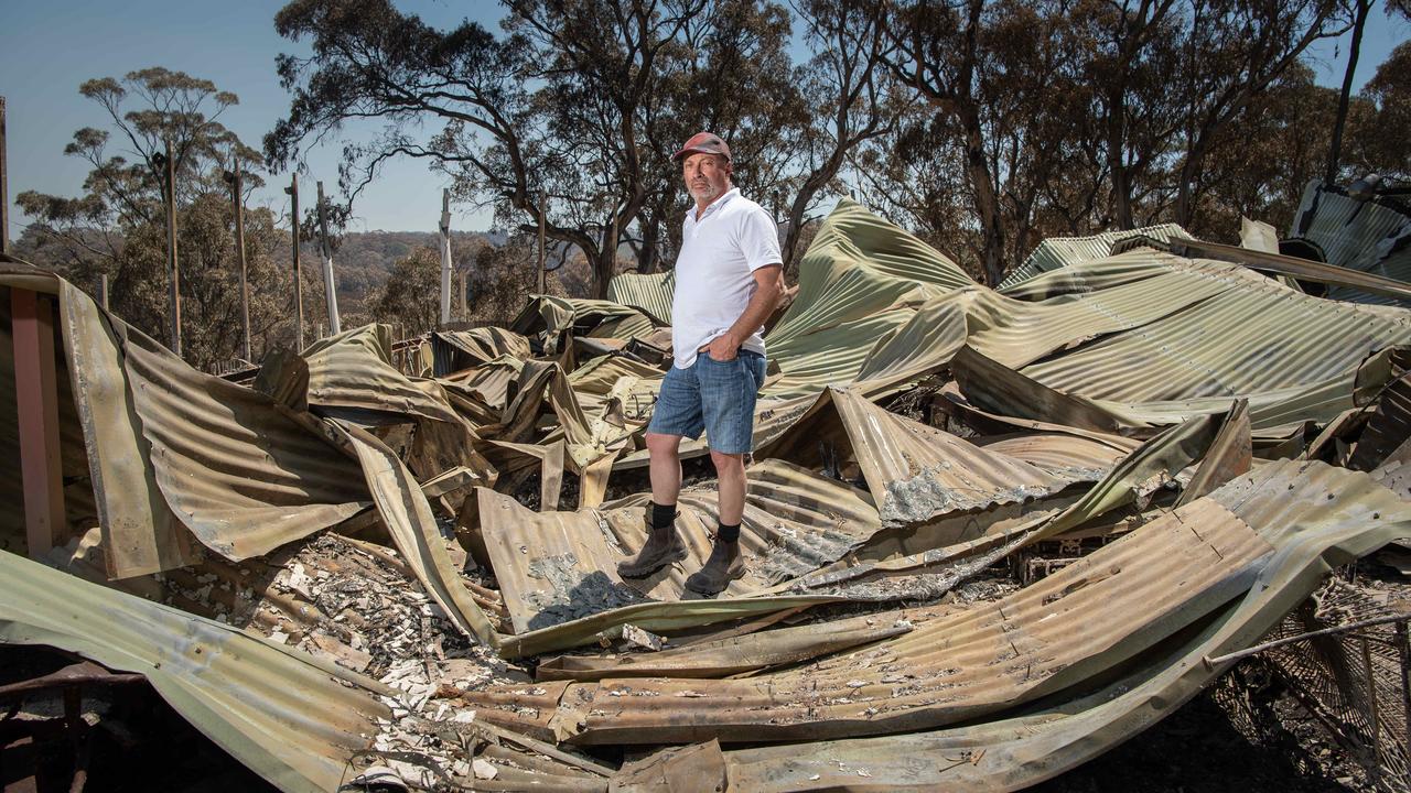 SA bushfires: Cudlee Creek, KI fire victims rebuild homes | Daily Telegraph