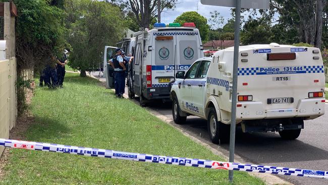 Police were called to the intersection of Watt St and Payton St in Raymond Terrace at about 5.45am to a man fatally stabbed. Picture: Supplied.