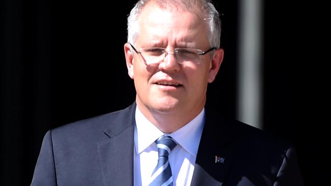 Treasurer Scott Morrison says people knocked back jobs should not get the dole. Picture: AAP/Lukas Coch