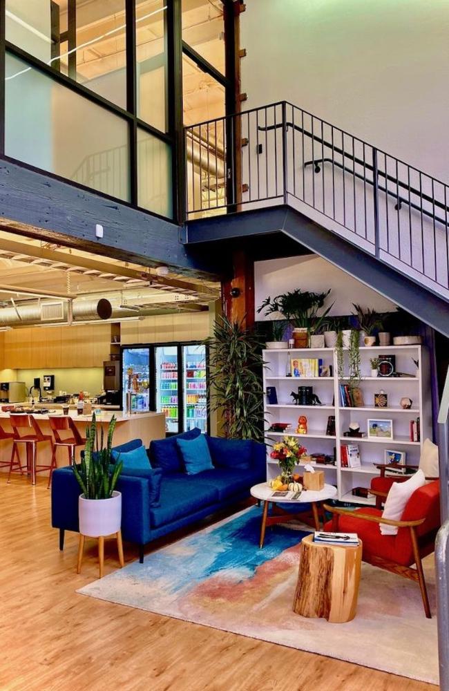 The BetterUp HQ in San Francisco, where Prince Harry is now the chief impact officer.