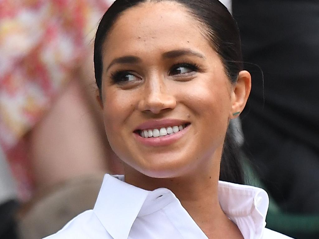 Meghan was seen leaving a Whole Foods store in Kensington in 2016 — but it is not known if this is where the couple first met up. Picture: Ben Stansall / AFP