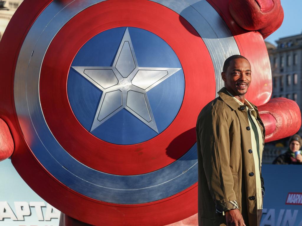 Anthony Mackie at the UK Photocall of Marvel Studios' Captain America: Brave New World in London last month. Picture: Tim P. Whitby/Getty Images