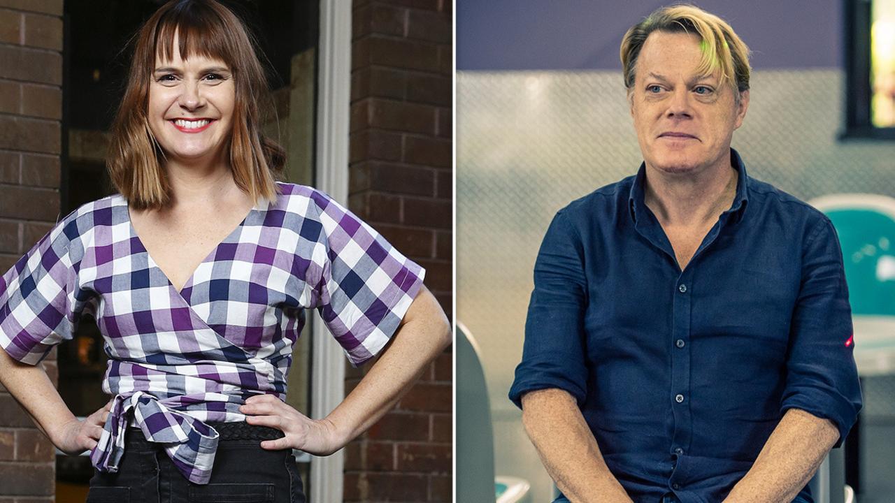 Eddie Izzard gave Emily Taheny pash rash while filming The Flip Side ...