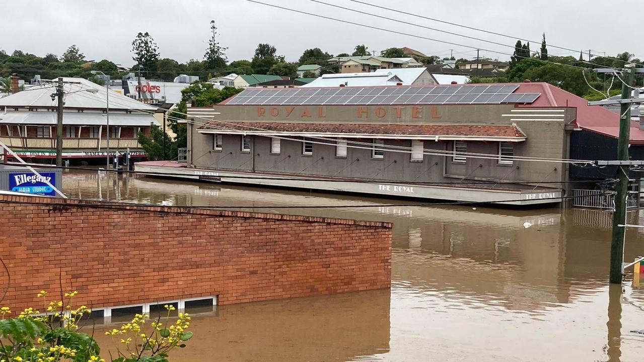 Gympie flood, Mary St, February 26. 2022