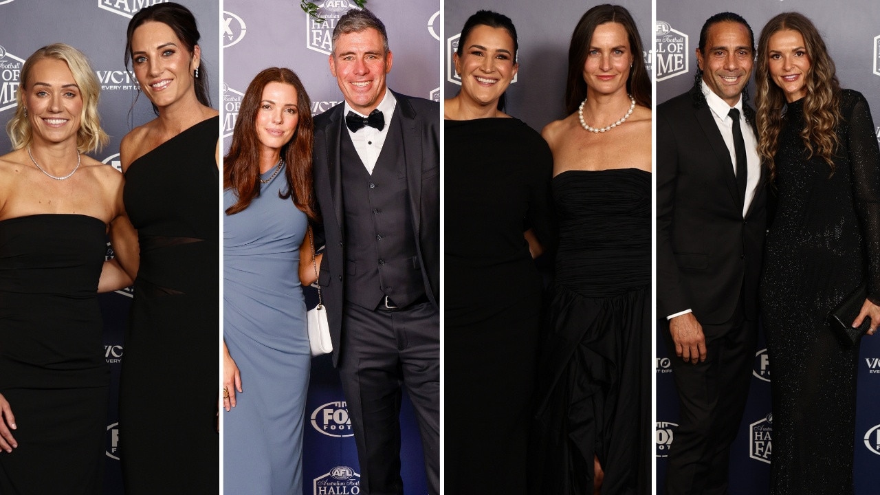 All the glamour from the Australian Football Hall of Fame