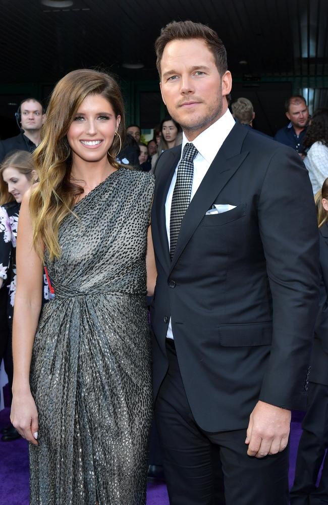 Chris Pratt and Katherine Schwarzenegger were married on June 8, 2019 at San Ysidro Ranch in Montecito, California. (Photo by Amy Sussman/Getty Images)