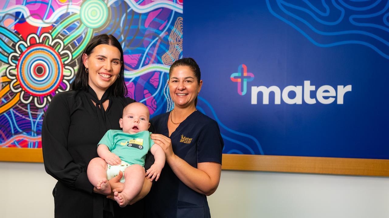 Rebekah Barrie, Hugh Forrest and midwife Amanda Gosney. Picture: Supplied