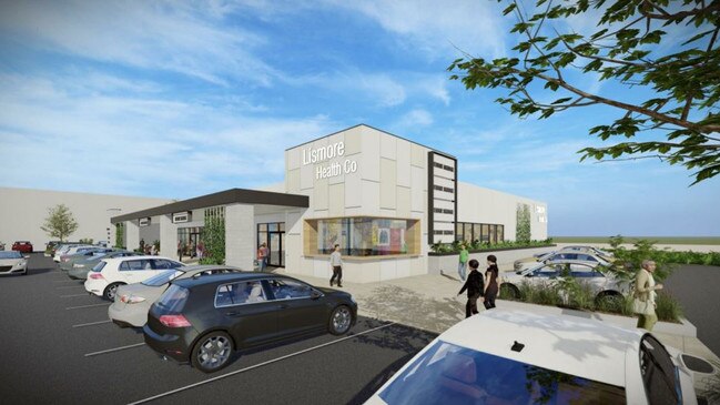 Artist renderings of the proposed Lismore medical centre. CREDIT: The Buchan Group Australia Pty Ltd