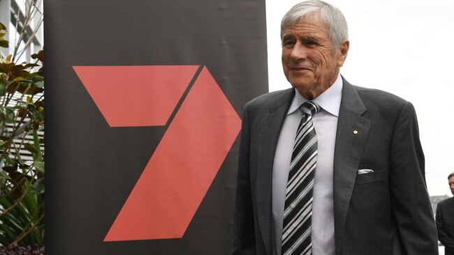 Seven West Media chairman Kerry Stokes made the shock announcement.