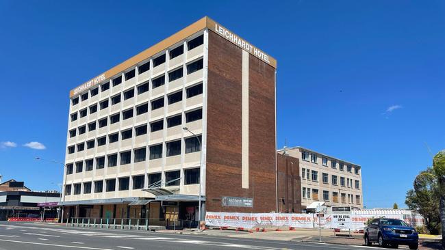 Gold Coast company Demex have put signage up around Leichhardt Hotel are expected to start work from September 18.