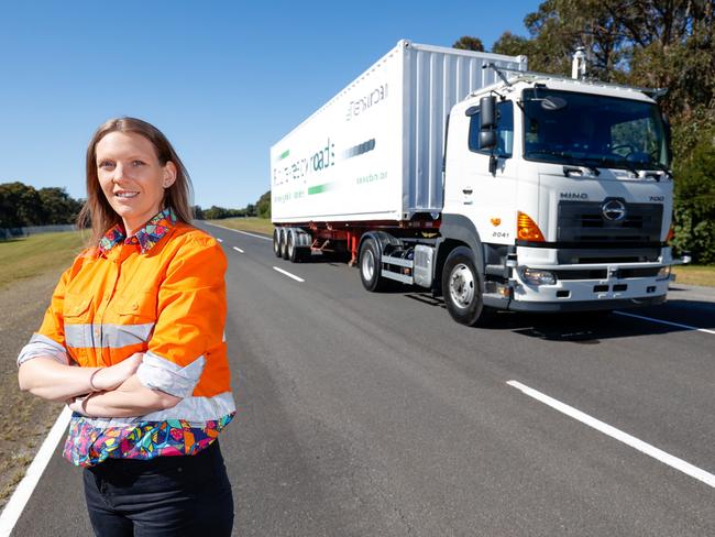 Transurban will trial the self-driving truck as they investigate the future of freight on our roads. Picture: Transurban