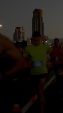 Thousands of runners compete in the 2024 42km Gold Coast Marathon