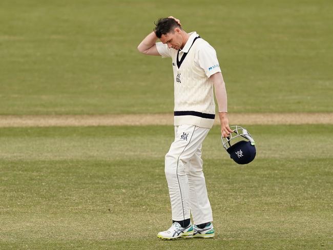 Peter Handscomb has missed out on a Test recall, with selectors favouring youth. Picture: AAP