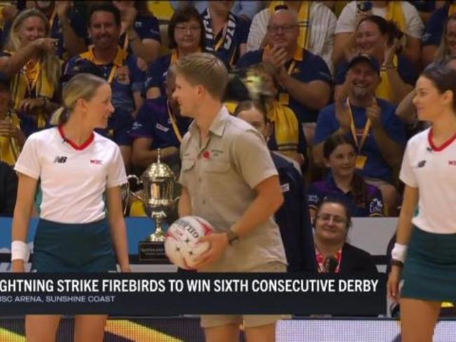 Lightning strike Firebirds in derby