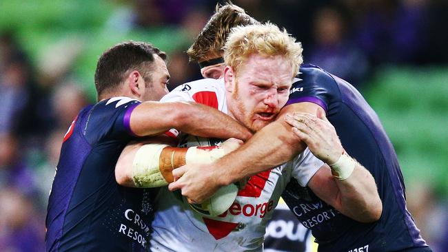 James Graham received more than 100 head knocks while playing rugby league. Picture: Michael Dodge/Getty Images