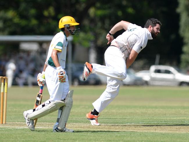 Cricket:Frenchville's Joe McGahan.