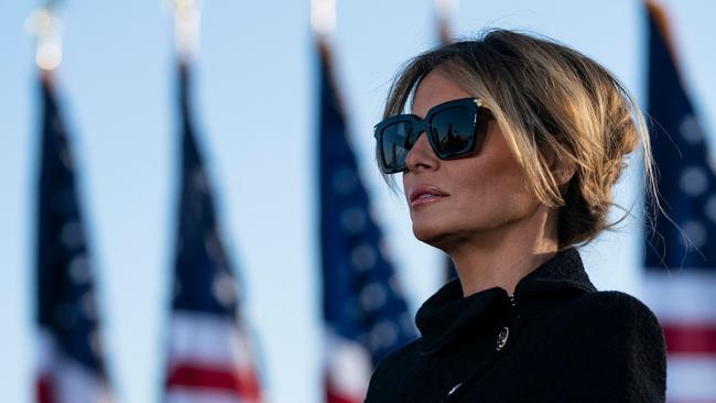 Melania Trump in 2021. (Photo by ALEX EDELMAN / AFP)