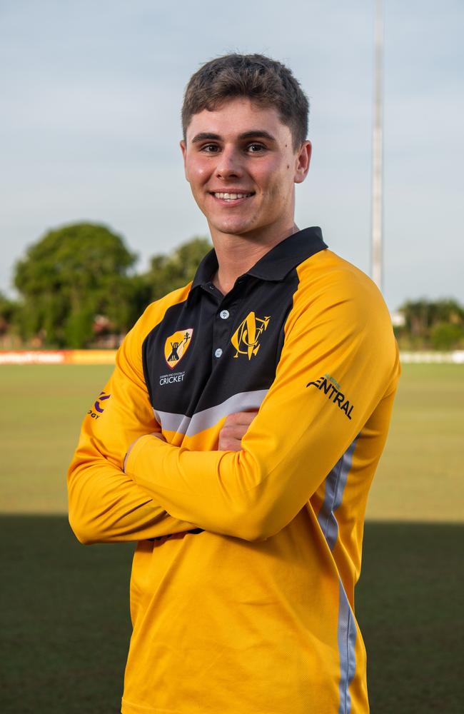 Michael Kudra from Nightcliff ahead of the 2024 Darwin &amp; Districts Cricket Competition. Picture: Pema Tamang Pakhrin