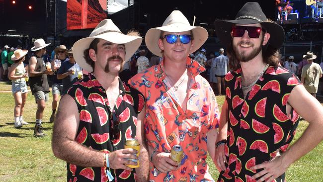 Tyson Simpson, Toby Ehrlich and Daniel Gotz- CMC Rocks 2023 Willowbank Raceway