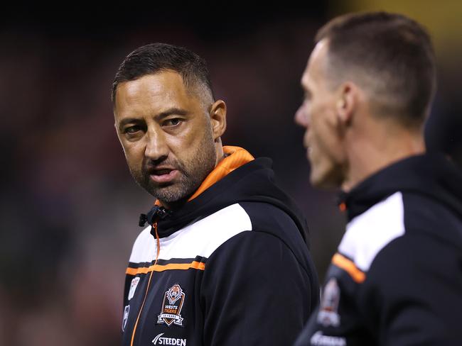 Benji Marshall promised heads would roll after the club’s loss to St George Illawarra. Picture: Jason McCawley/Getty Images