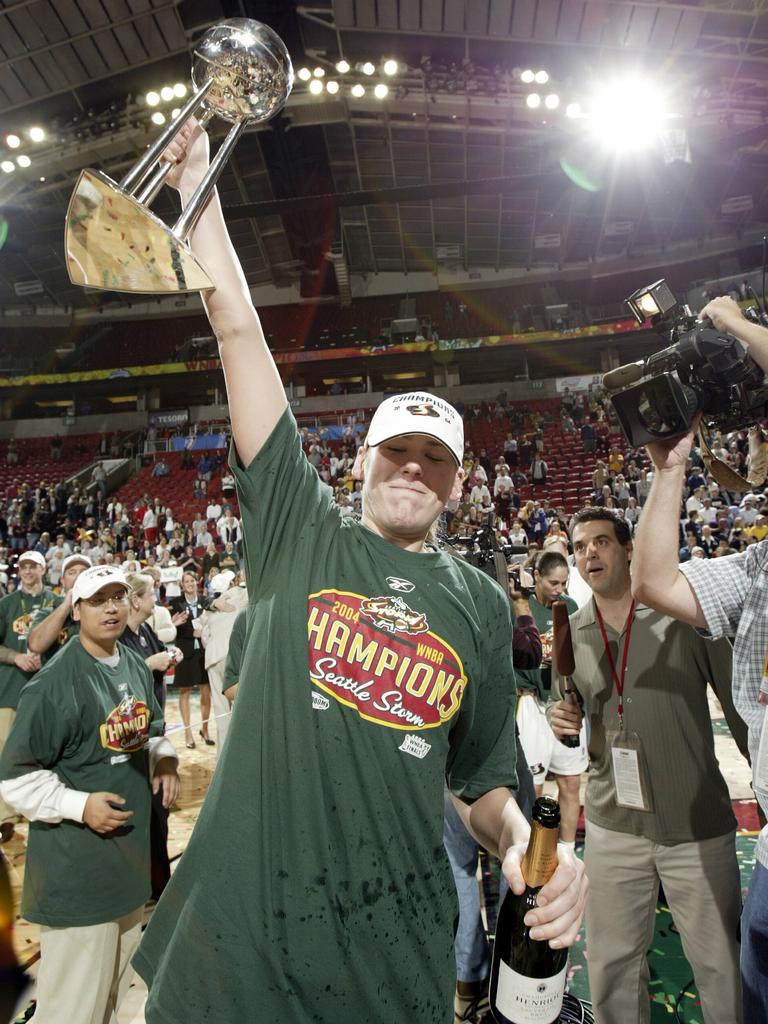 Lauren Jackson was the best player in the world during her time with the Seattle Storm in the WNBA (Photo by Otto Greule Jr/Getty Images)