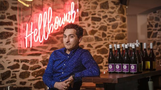 Hellbound wine bar owner Mark Reginato plans to complete the training. Picture: Roy Van Der Vegt