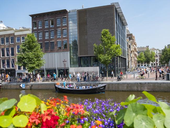 Tourists waiting in line to enter the Anne Frank House at the Prinsengracht in Amsterdam. Picture: Istock