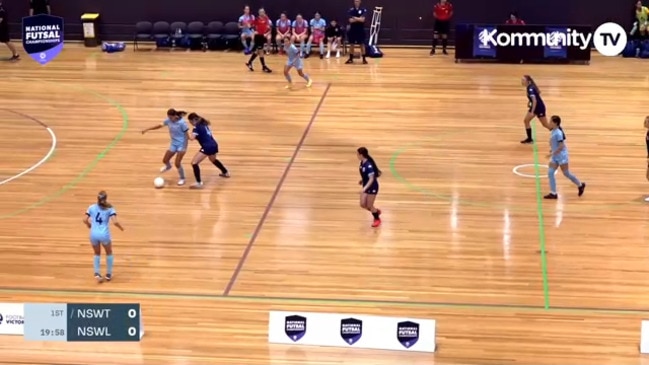 Replay:  Football Australia National Futsal Championships Day 4  - Football NSW Thunder v Football NSW Lightning (U15 girls QF)