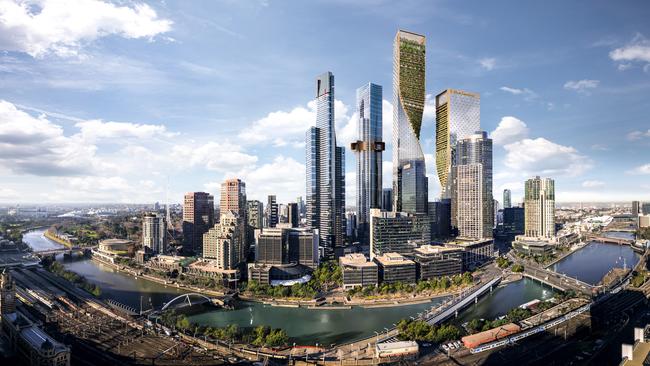 A bid to build the nation’s tallest building in Melbourne is under a cloud. Picture: Supplied