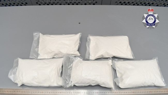 A 139kg cocaine cache seized from luxury buses in Adelaide as part of AFP operation Silkwood.