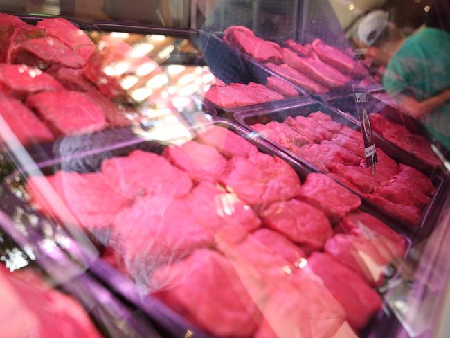 Red meat will fall in price with farmers forced to sell their livestock they can’t feed. Picture: Jack Tran