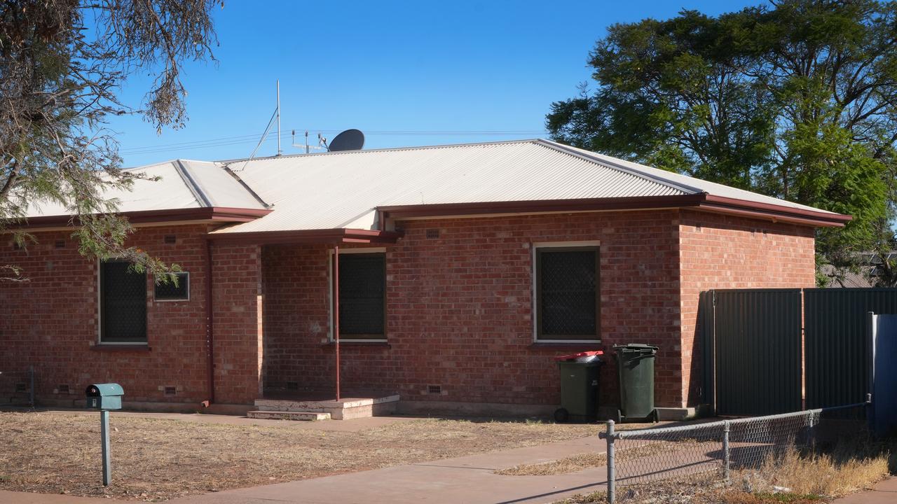 The home where Shay Bilney lived with her children before she was arrested and charged with child neglect. Picture: Dean Martin