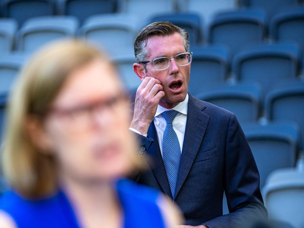 The NSW Premier said hospital visit rules would change. Picture: Christian Gilles/NCA NewsWire