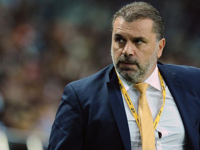 Head coach Ange Postecoglou of Australia looks on during the 2018 FIFA World Cup Asian Qualifier match between Japan and Australia at the Saitama Stadium in Saitama, Thursday, August 31, 2017.(AAP Image/Matt Roberts) NO ARCHIVING, EDITORIAL USE ONLY