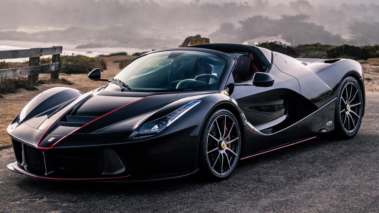 The Aperta is a hybrid open top with a V12 putting out 708kW – yours for $8m.