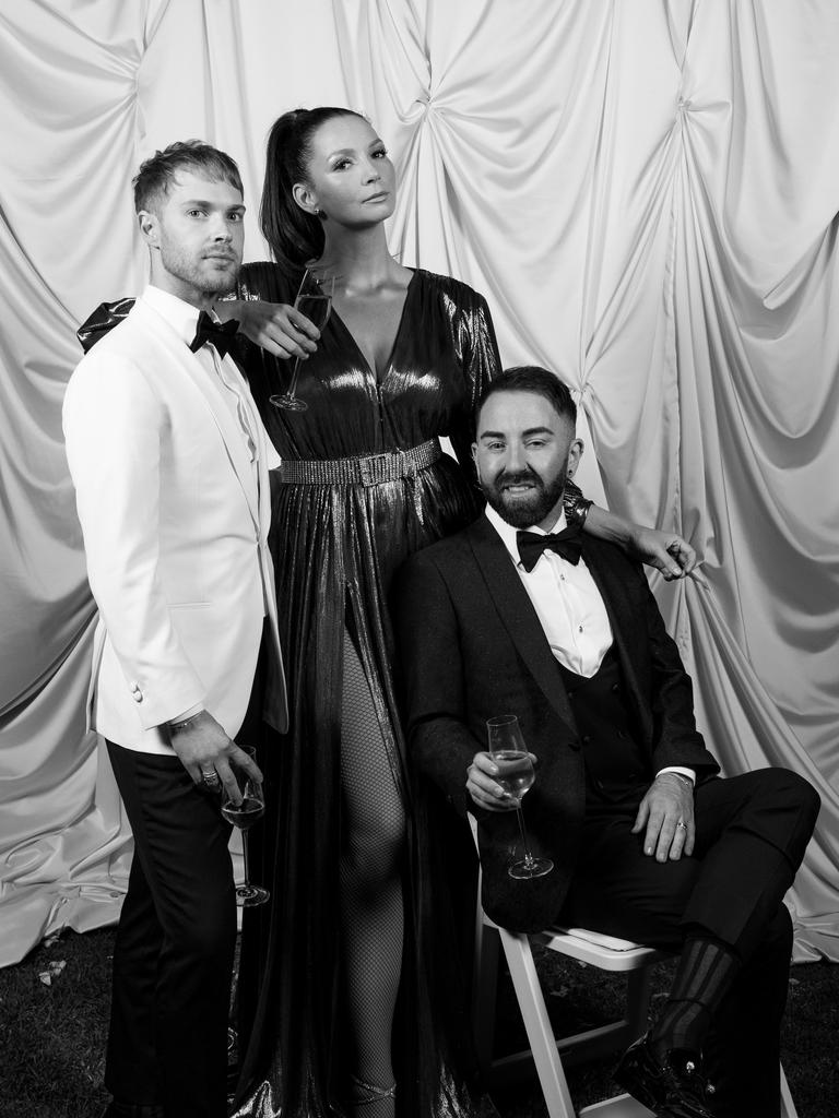 Music icon, Ricki-Lee performed at their wedding. Picture: House of Love