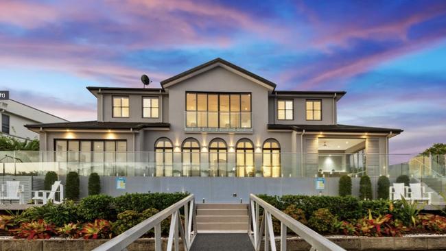 The Gold Coast property where the couple lives. Picture: Realestate.com