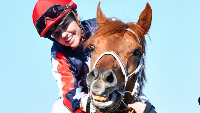 Raquel Clark has had plenty of success with Dalsan. Picture: AAP