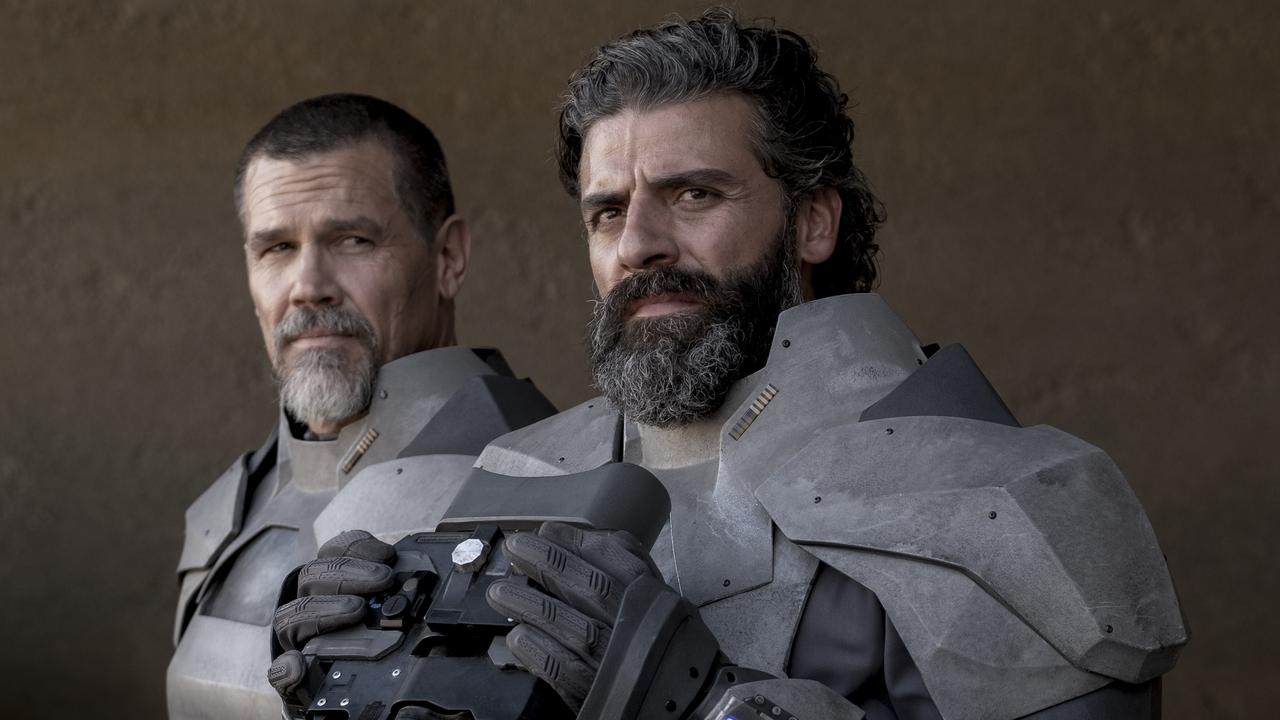 Josh Brolin and Oscar Isaac in Denis Villeneuve’s Dune.