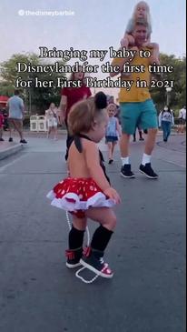 Toddler's outfit to Disneyland causes outrage online