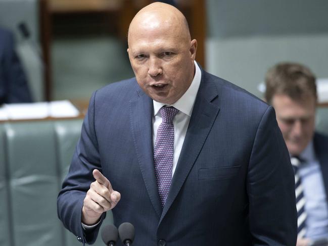 Peter Dutton said Australia has been clear about its values. Picture: NCA NewsWire / Gary Ramage