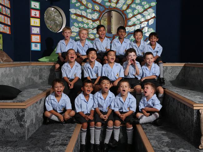 TSS Prep class G. Picture Glenn Hampson Back row:- Brooklyn Faber, Leo Durman, Deandre Lesa, Abhishek Kulasekara, Owen Tseng, Kurt Brown Middle row:- James Nutley, Jake Rho, James Reinhold, William Hartland, Hugo Brown Front row:- Ashton Phillips, James Lawler, Charley Zhang, Roman Anthony, Toby Wilksch