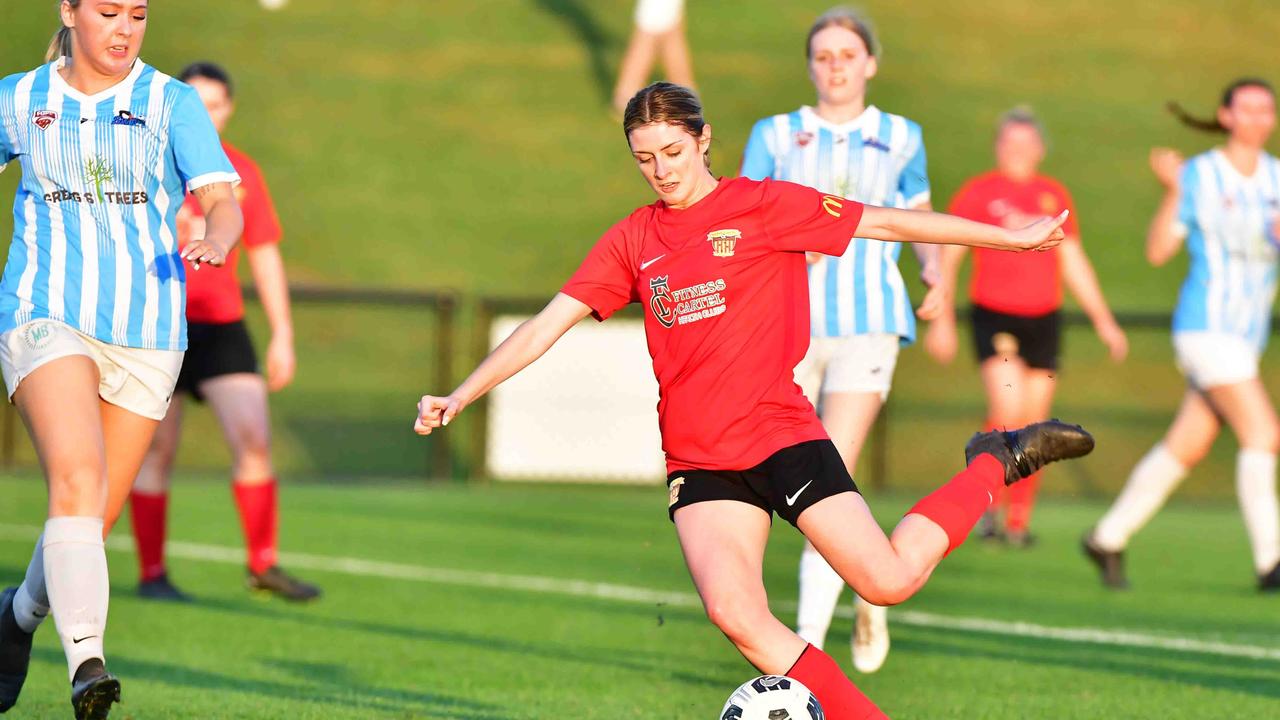 SOCCER: Women's Sunshine Coast Fire V Maroochy Swans. Picture: Patrick Woods.