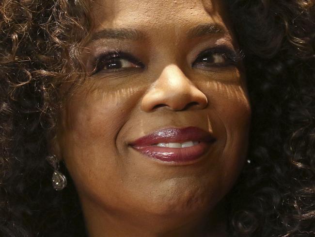 FILE - In this Wednesday, Oct. 14, 2015, file photo, Oprah Winfrey attends the premiere of the Oprah Winfrey Network's (OWN) documentary series "Belief" at The TimesCenter in New York. Winfrey tod Bloomberg Television for an interview posted online on March 1, 2017, that President Donald Trumpâ€™s victory has her rethinking whether she could be elected to the White House. (Photo by Greg Allen/Invision/AP, File)