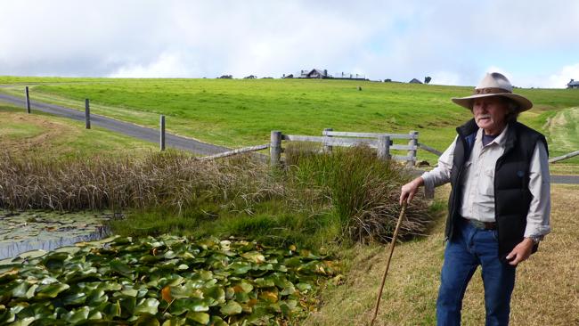 Guide Russell Moreton at Spicers Peak Lodge. Picture: Angela Saurine