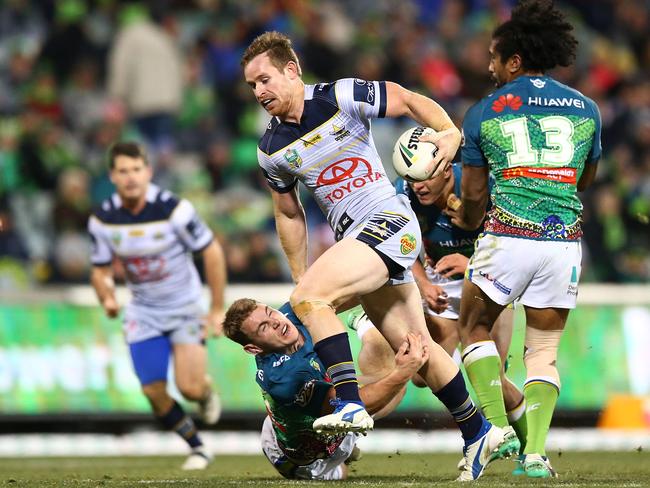 Michael Morgan was given the No. 7 shirt in Canberra and put on a show.