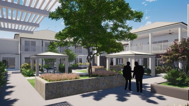 Artist impression of the CPSM Care facility at Camp Hill.