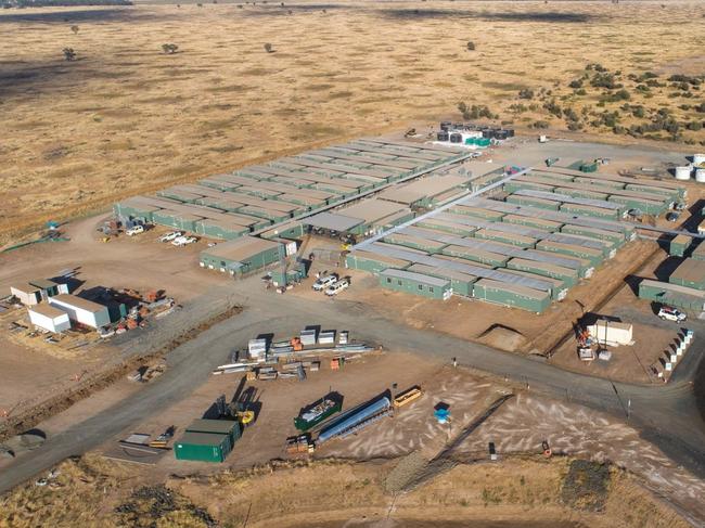 Adani Australia's workers accommodation camp in 2021. Jackie Tran defied the Premier by throwing up obstacles to the development.