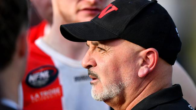 Watsonia coach George Lattouf. Picture: Josh Chadwick